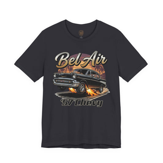 57 Chevy Sunset Cruise Shirt | Classic Car Tee 10A