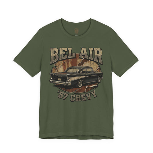 57 Chevy Tailfin Gift Shirt | Classic Car Lover Tee 6B
