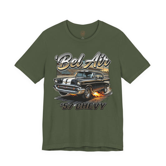 Racing Car Gift Shirt | 57 Chevy Speed Tee 13C