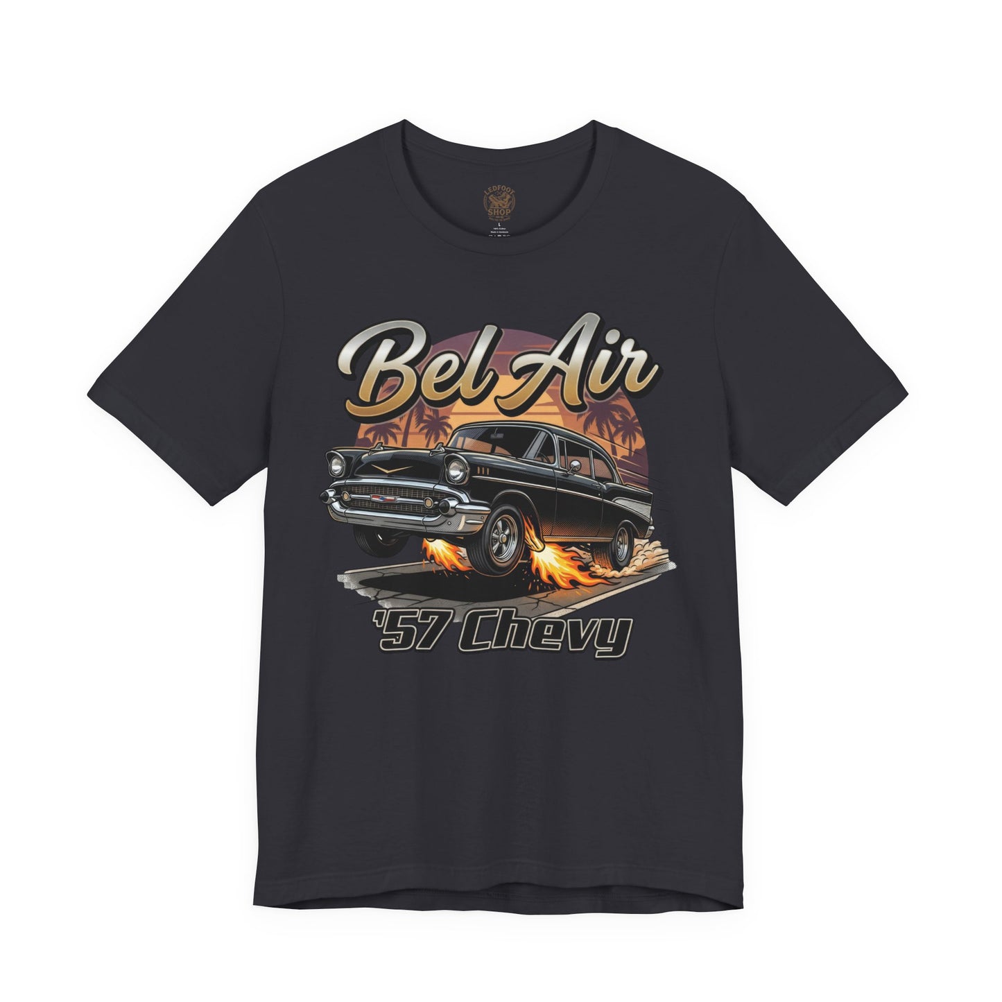 57 Chevy Sunset Cruise Shirt | Classic Car Tee 10A