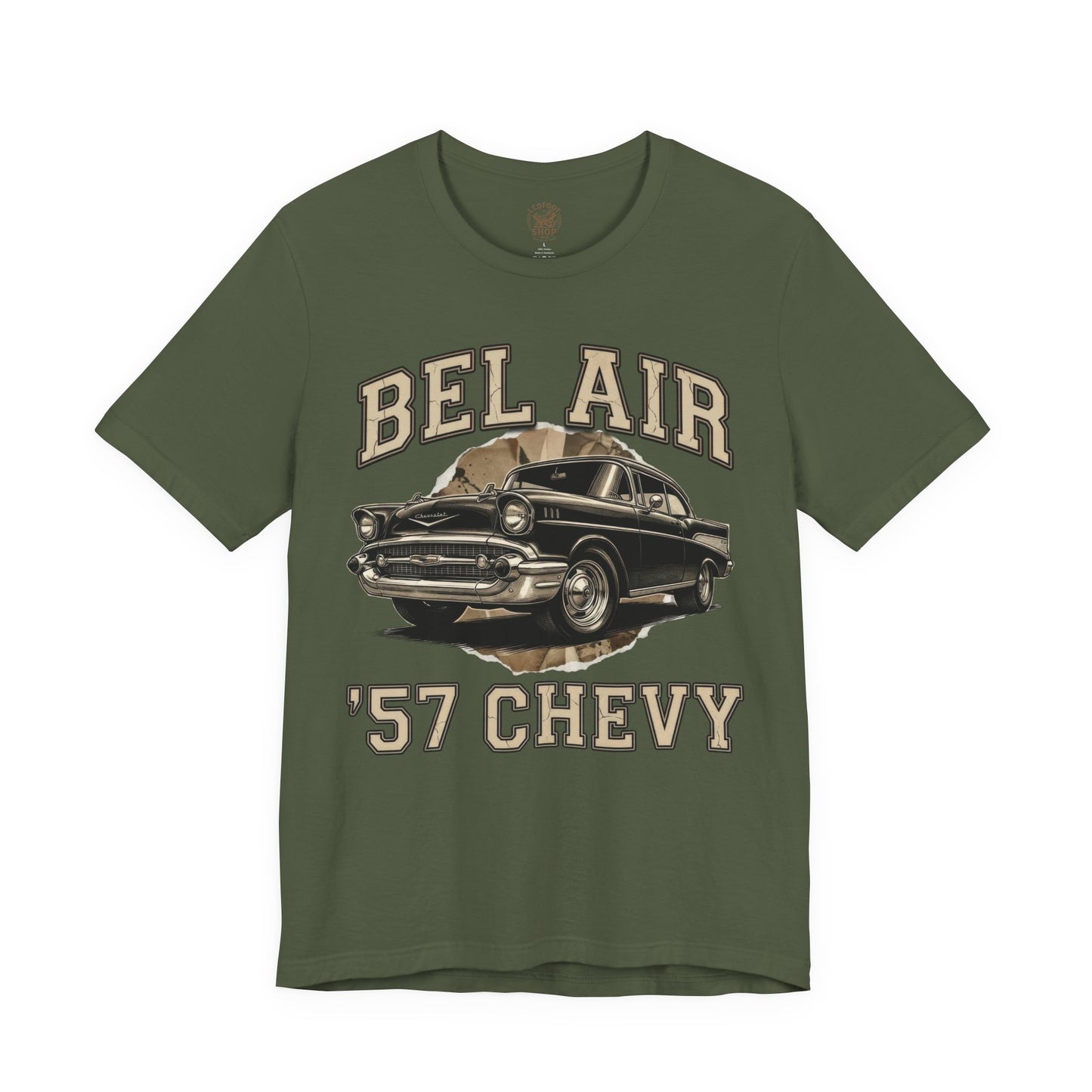 57 Chevy Gift for Dad | Classic Car Lover T-Shirt 1B