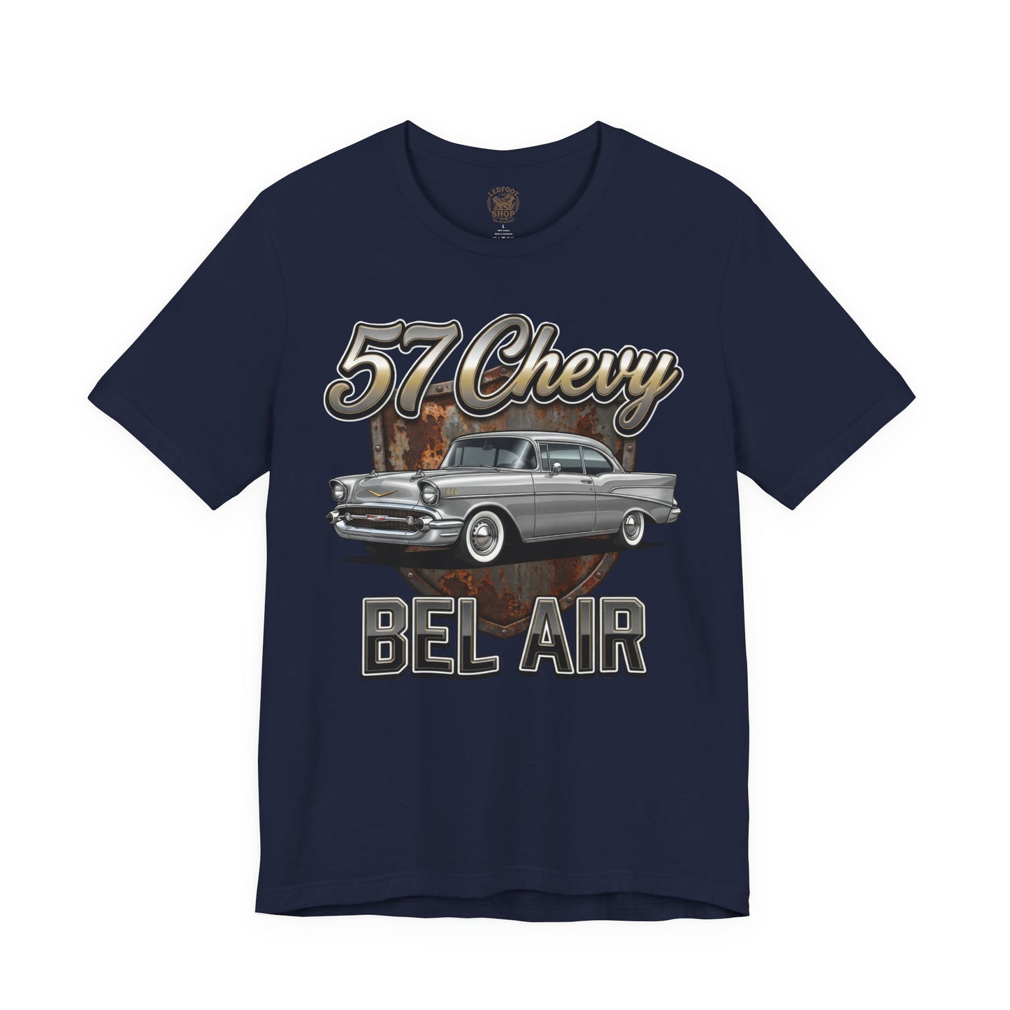 57 Chevy Bel Air Side View Shirt | Classic Car Tee 2A
