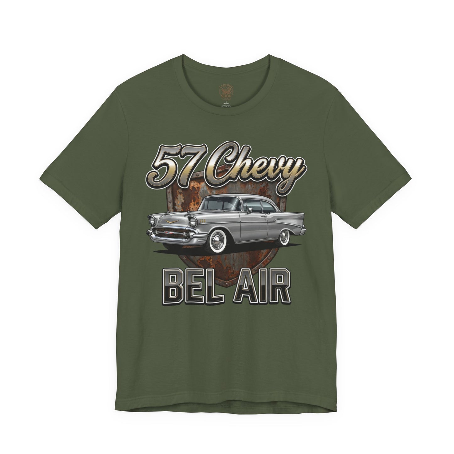 57 Chevy Bel Air Side View Shirt | Classic Car Tee 2A