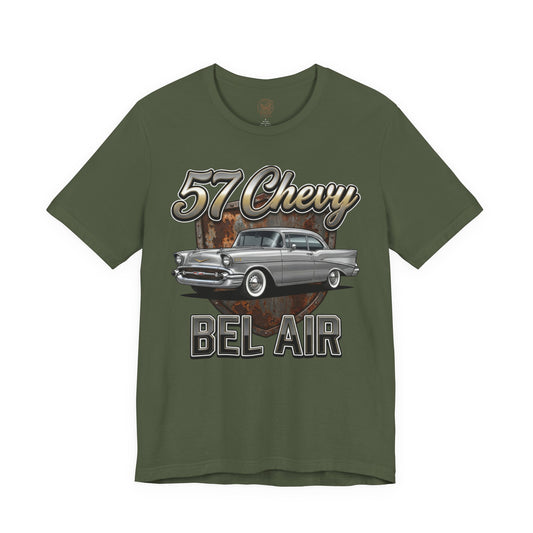 57 Chevy Bel Air Side View Shirt | Classic Car Tee 2A