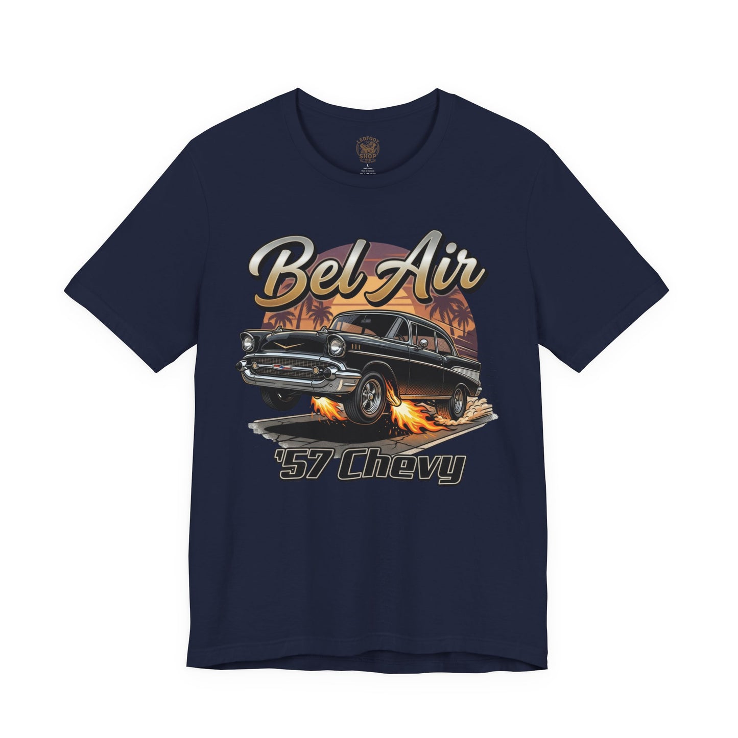 57 Chevy Sunset Cruise Shirt | Classic Car Tee 10A