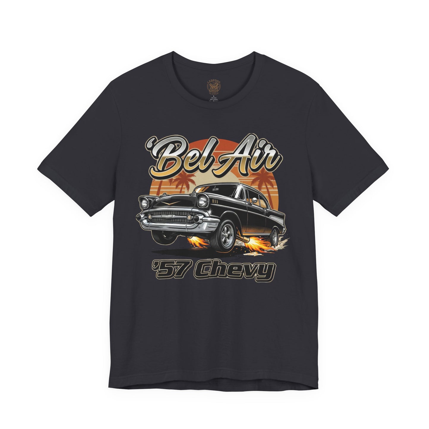 57 Chevy Fire Cruise Gift Shirt | Vintage Car Tee 10C