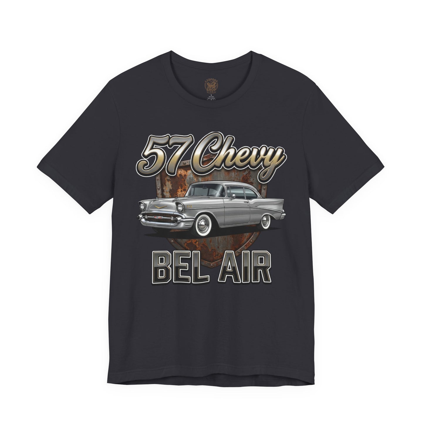57 Chevy Bel Air Side View Shirt | Classic Car Tee 2A