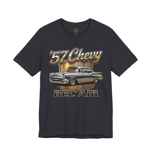 57 Chevy Cruiser T-Shirt | Vintage Road Trip Car Tee 2C