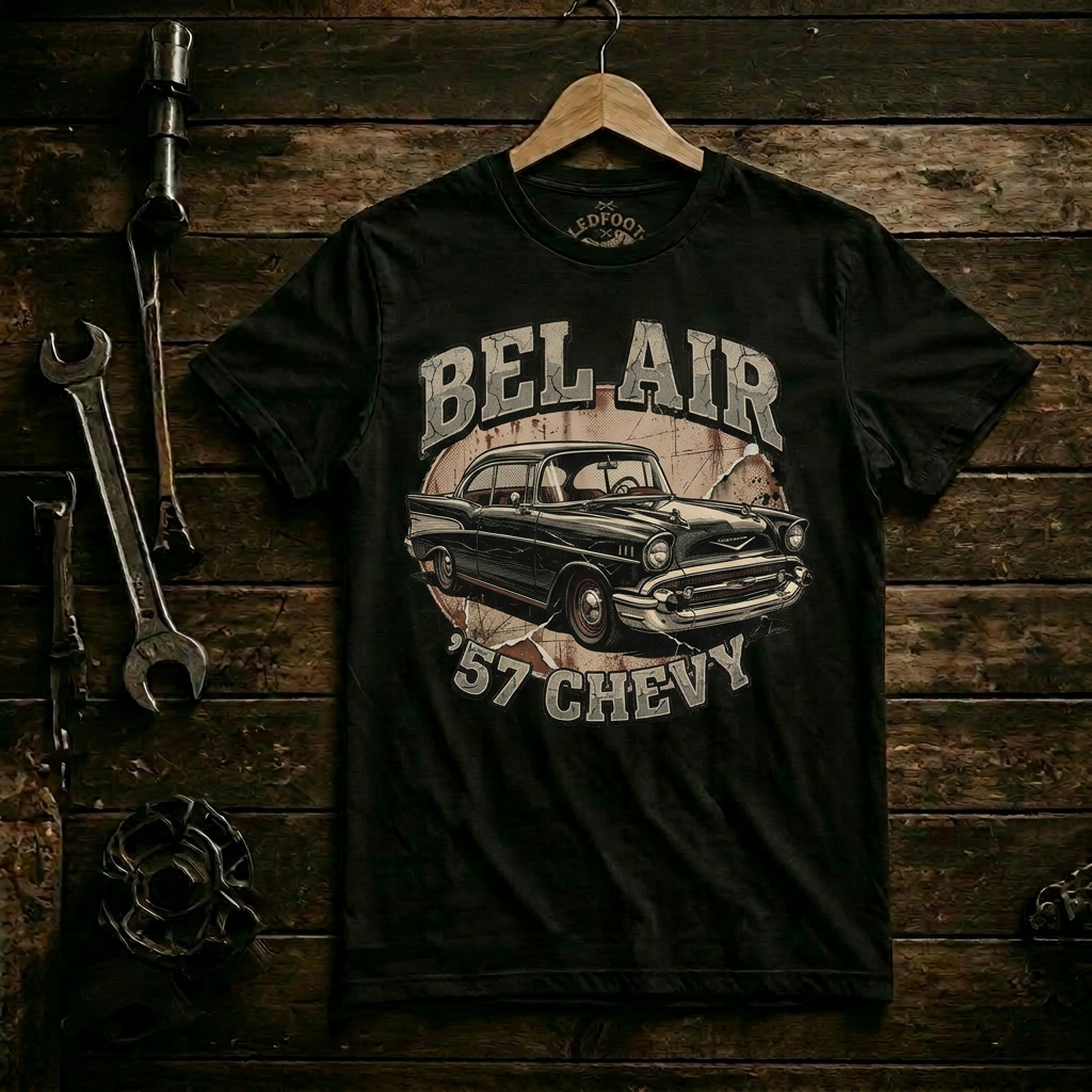 57 Chevy Heritage Shirt | Classic Car Enthusiast Tee 15C