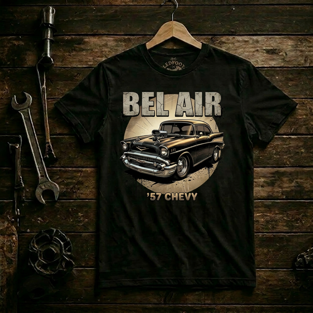 Mechanic Engine Gift Shirt | 57 Chevy Tee 12C