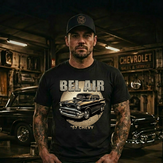Mechanic Engine Gift Shirt | 57 Chevy Tee 12C