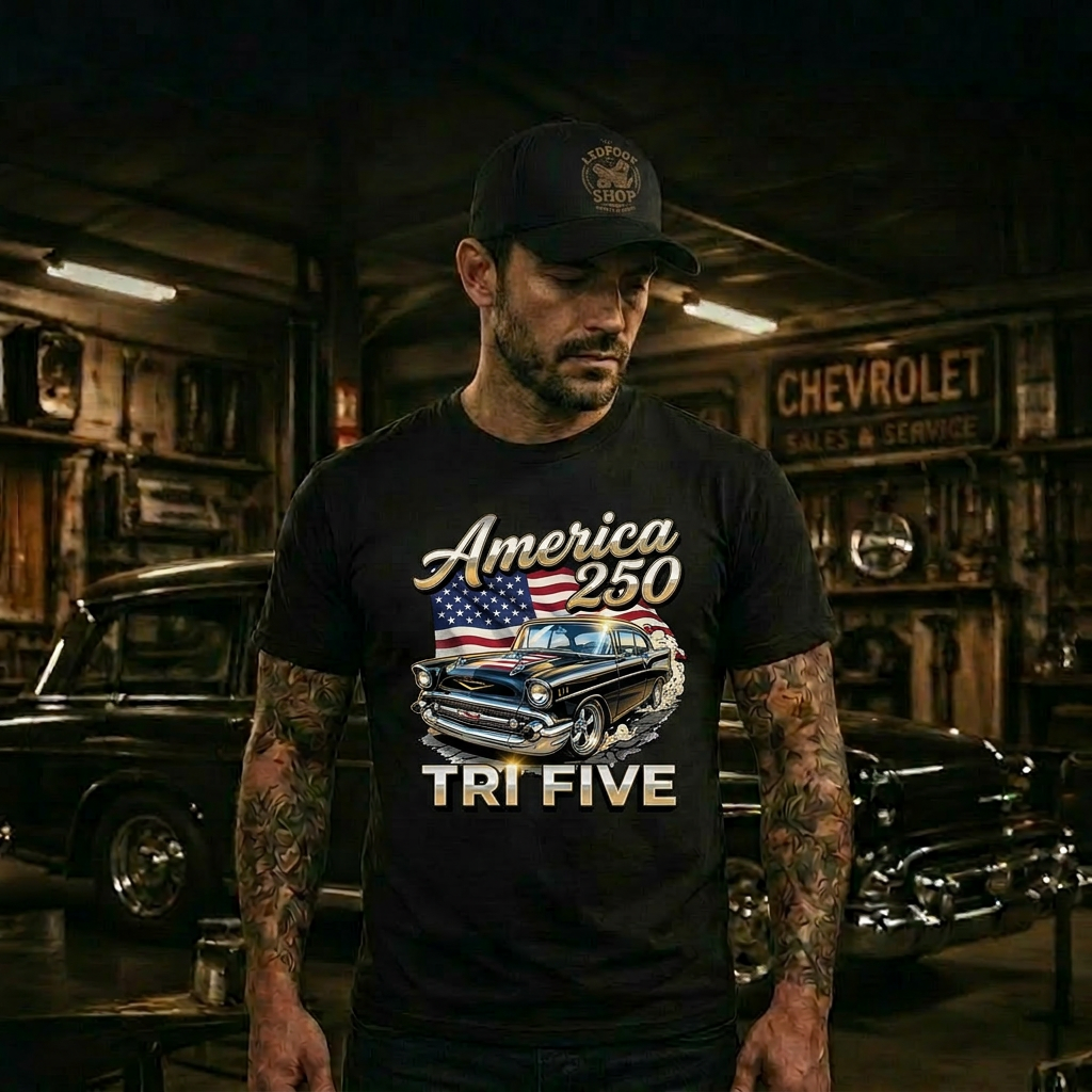 America 250 Tri Five Tee | 4th of July Shirt 17A