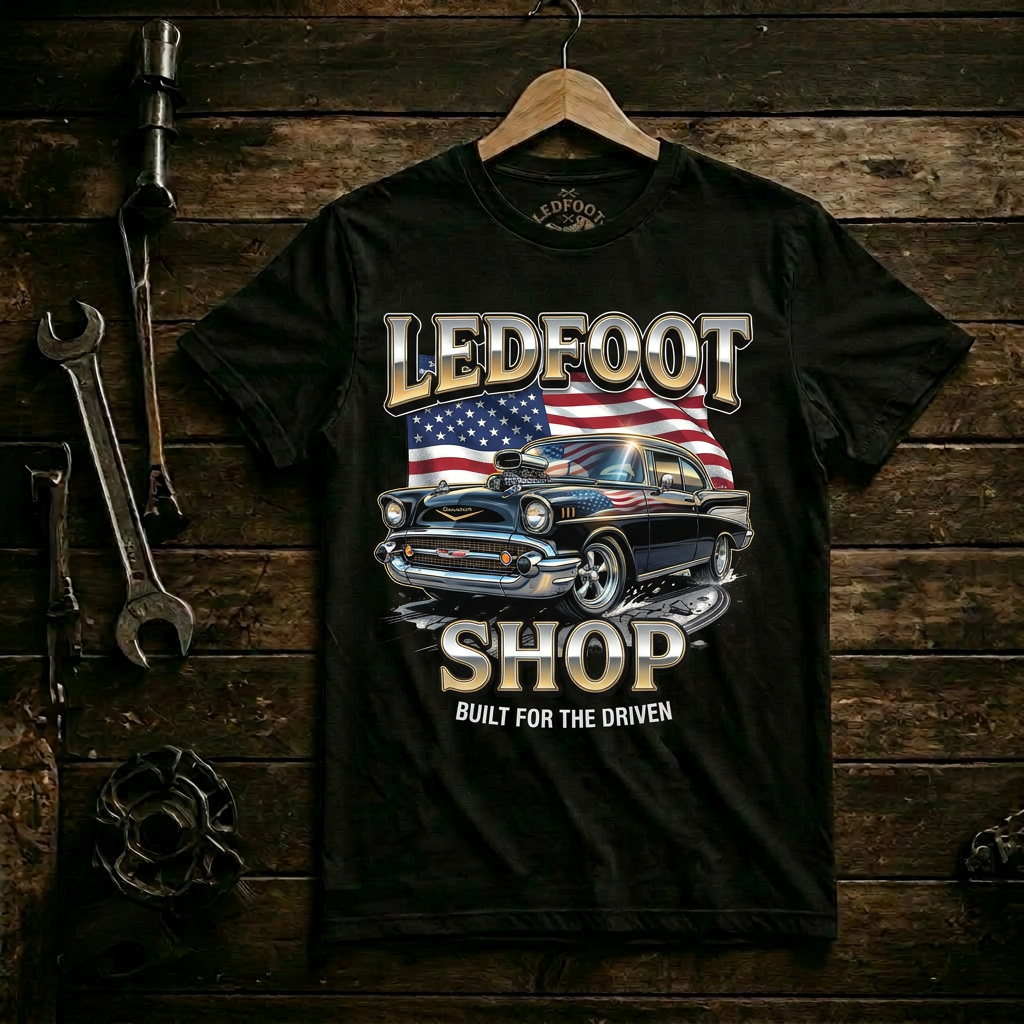 America 250 Chevy Shirt | Ledfoot Shop Tee 17D