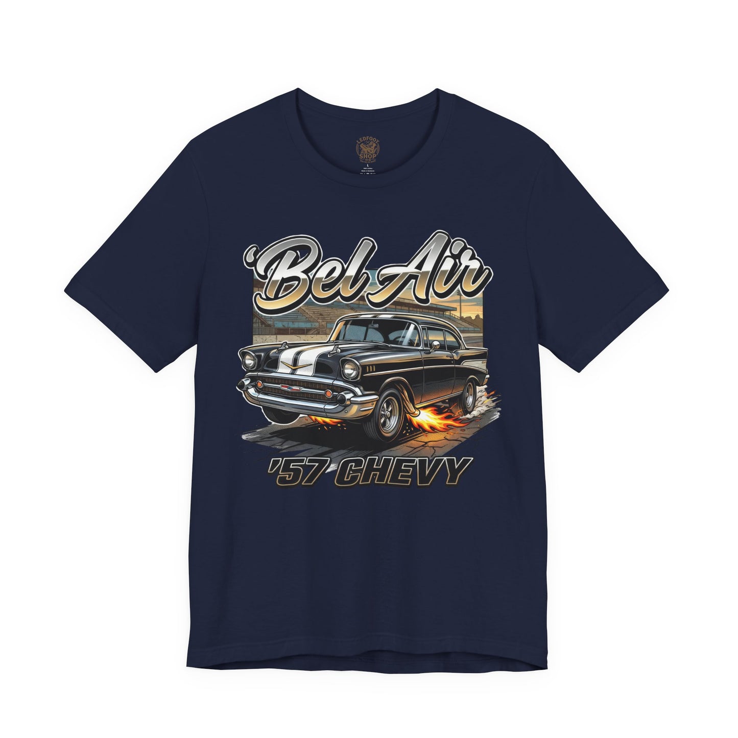 Racing Car Gift Shirt | 57 Chevy Speed Tee 13C