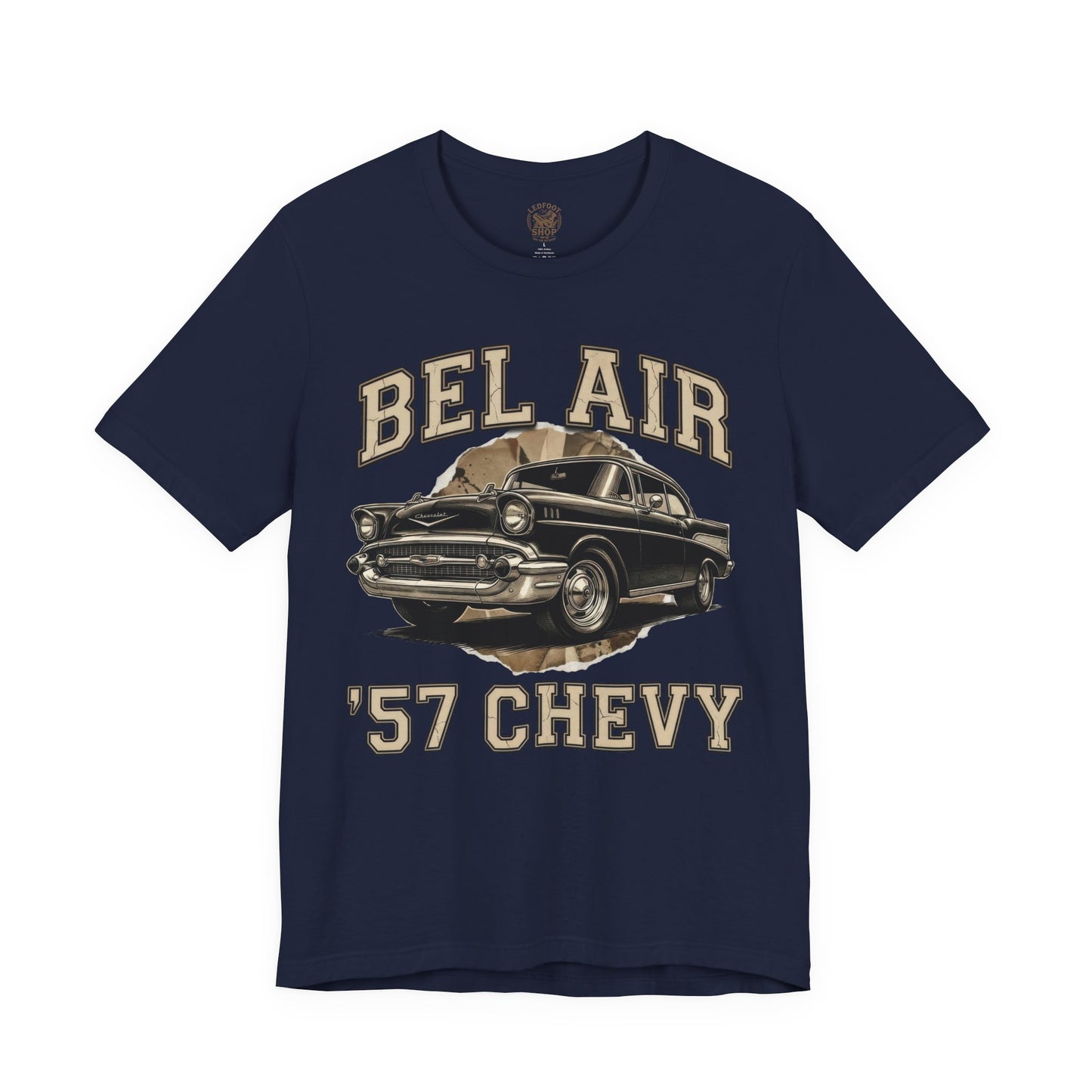 57 Chevy Gift for Dad | Classic Car Lover T-Shirt 1B