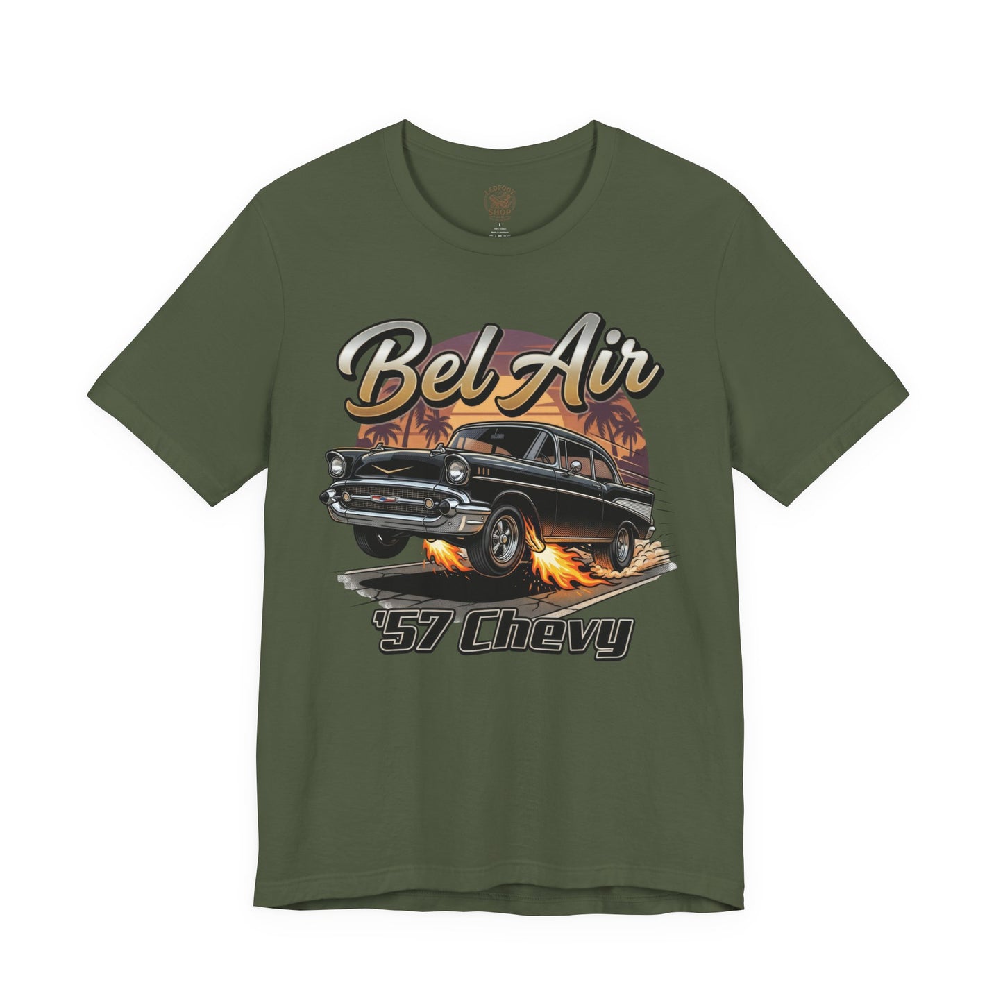 57 Chevy Sunset Cruise Shirt | Classic Car Tee 10A