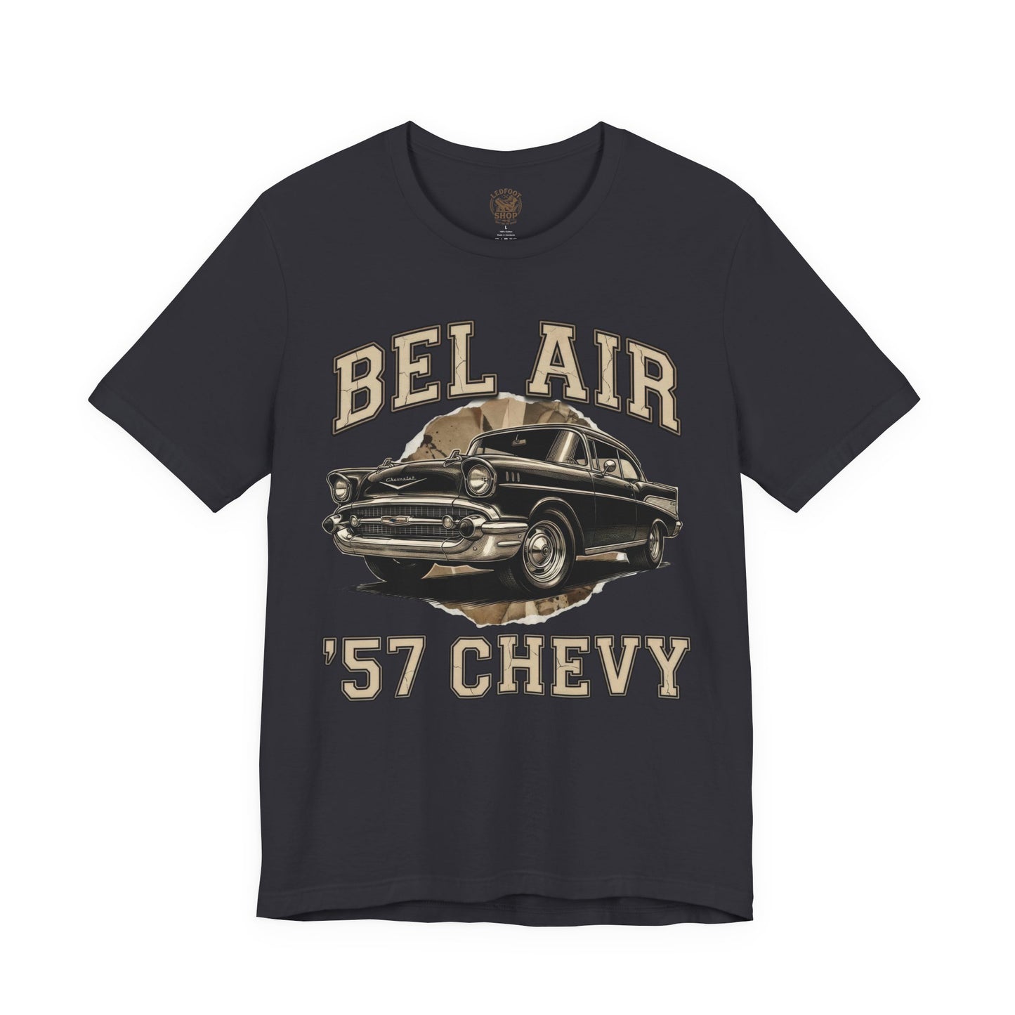 57 Chevy Gift for Dad | Classic Car Lover T-Shirt 1B