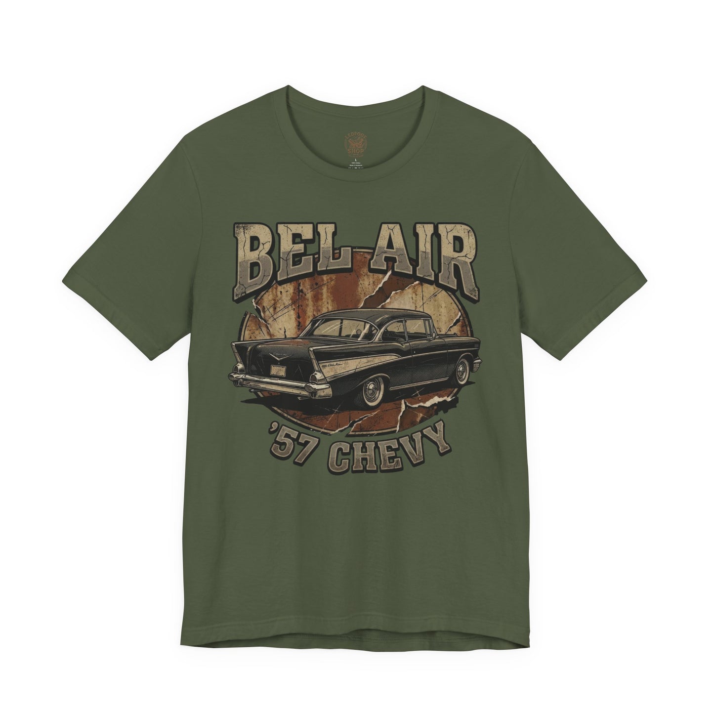57 Chevy Tailfin Gift Shirt | Classic Car Lover Tee 6B