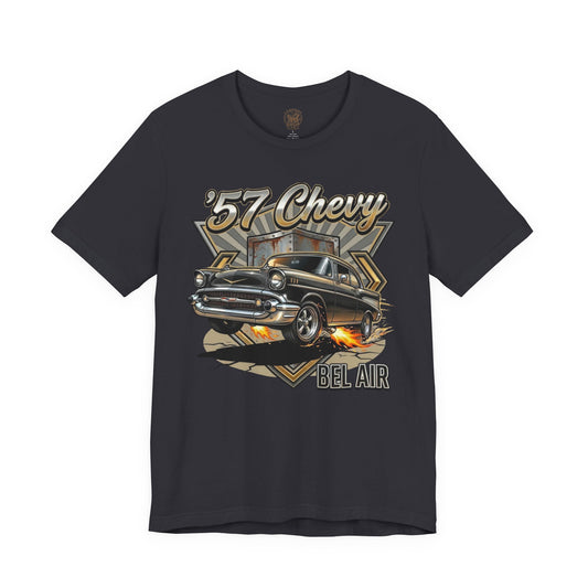 Vintage Garage 57 Chevy Shirt | Retro Shop Tee 7C