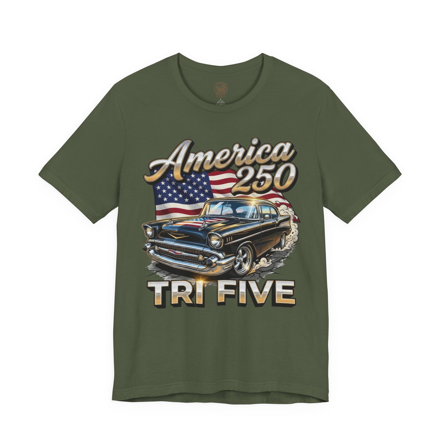 America 250 Tri Five Tee | 4th of July Shirt 17A