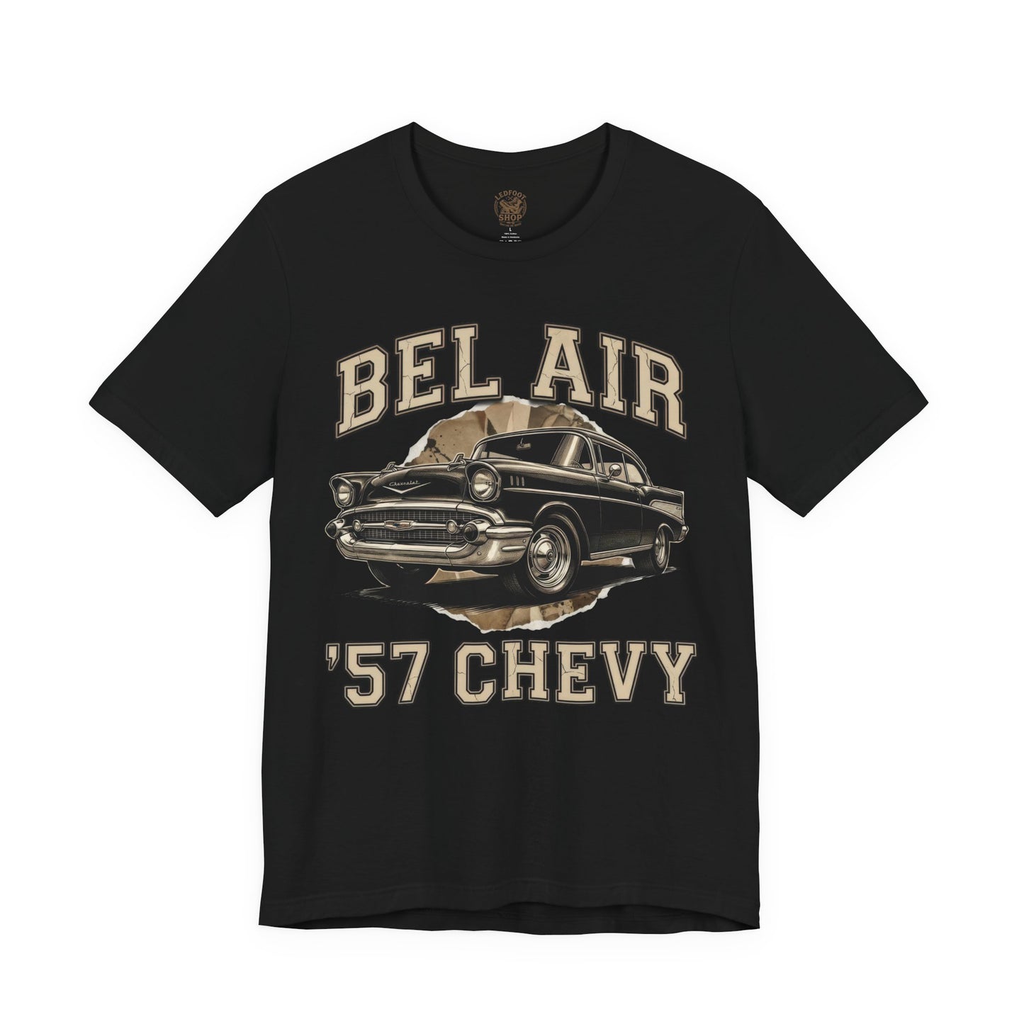 57 Chevy Gift for Dad | Classic Car Lover T-Shirt 1B