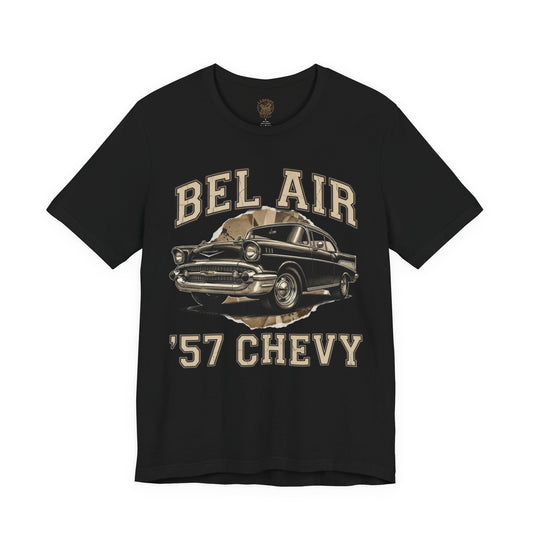 57 Chevy Gift for Dad | Classic Car Lover T-Shirt 1B