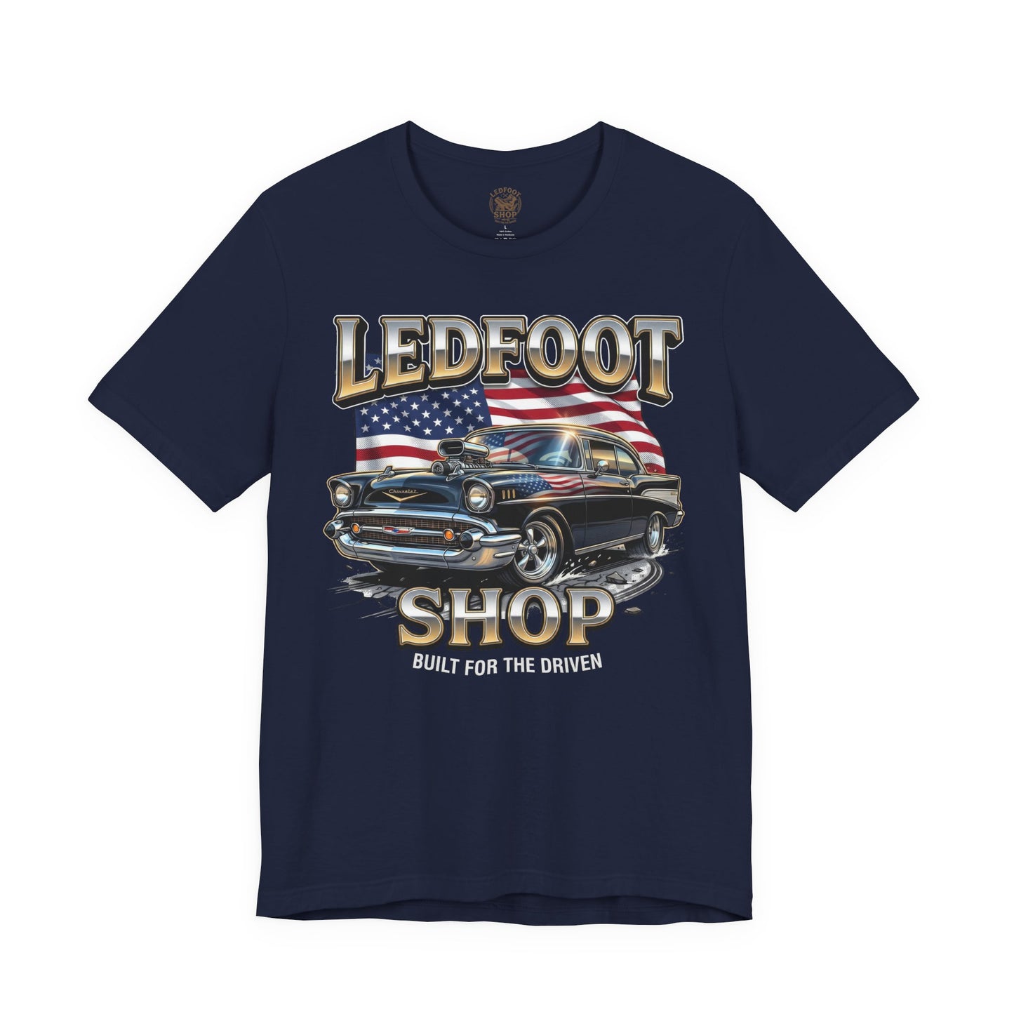 America 250 Chevy Shirt | Ledfoot Shop Tee 17D